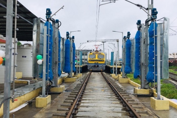 Automatic Coach Washing Plant
